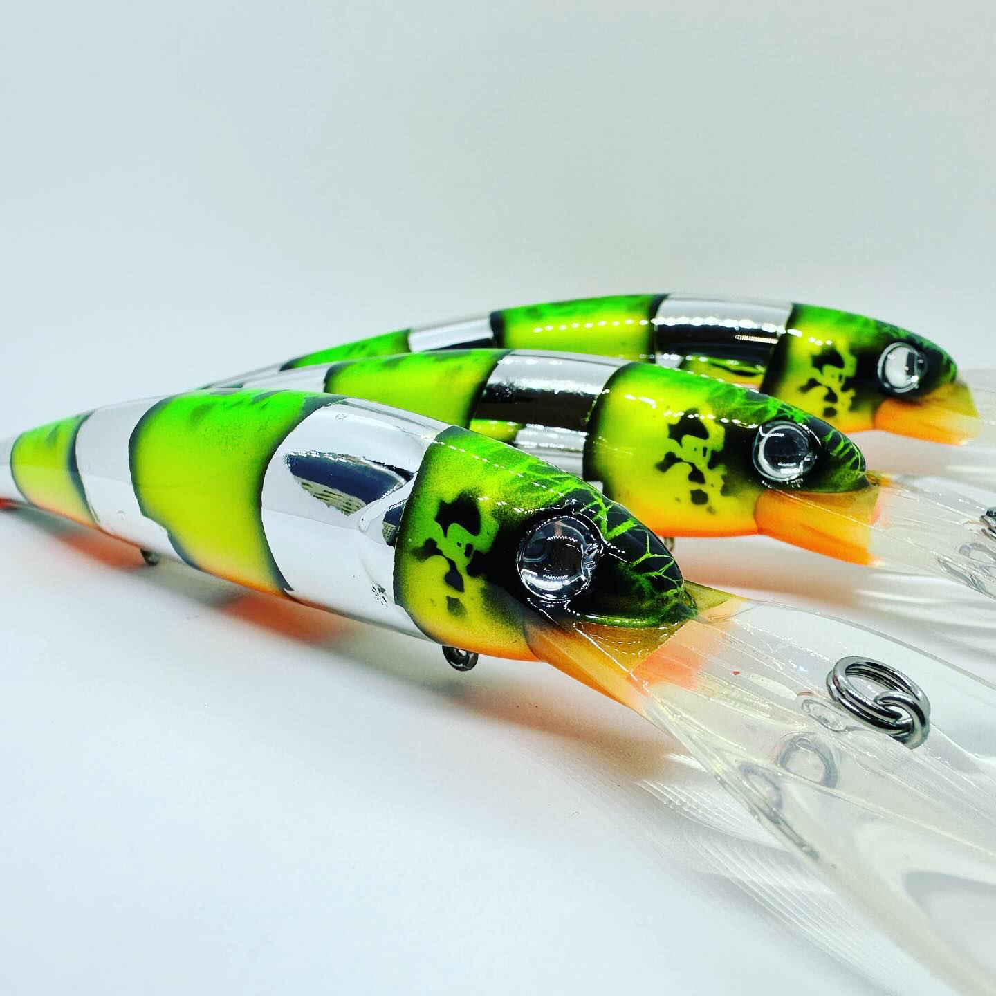 Custom Bandit Crankbait - Fire Tiger Nemo by Vertical Jigs and Lures