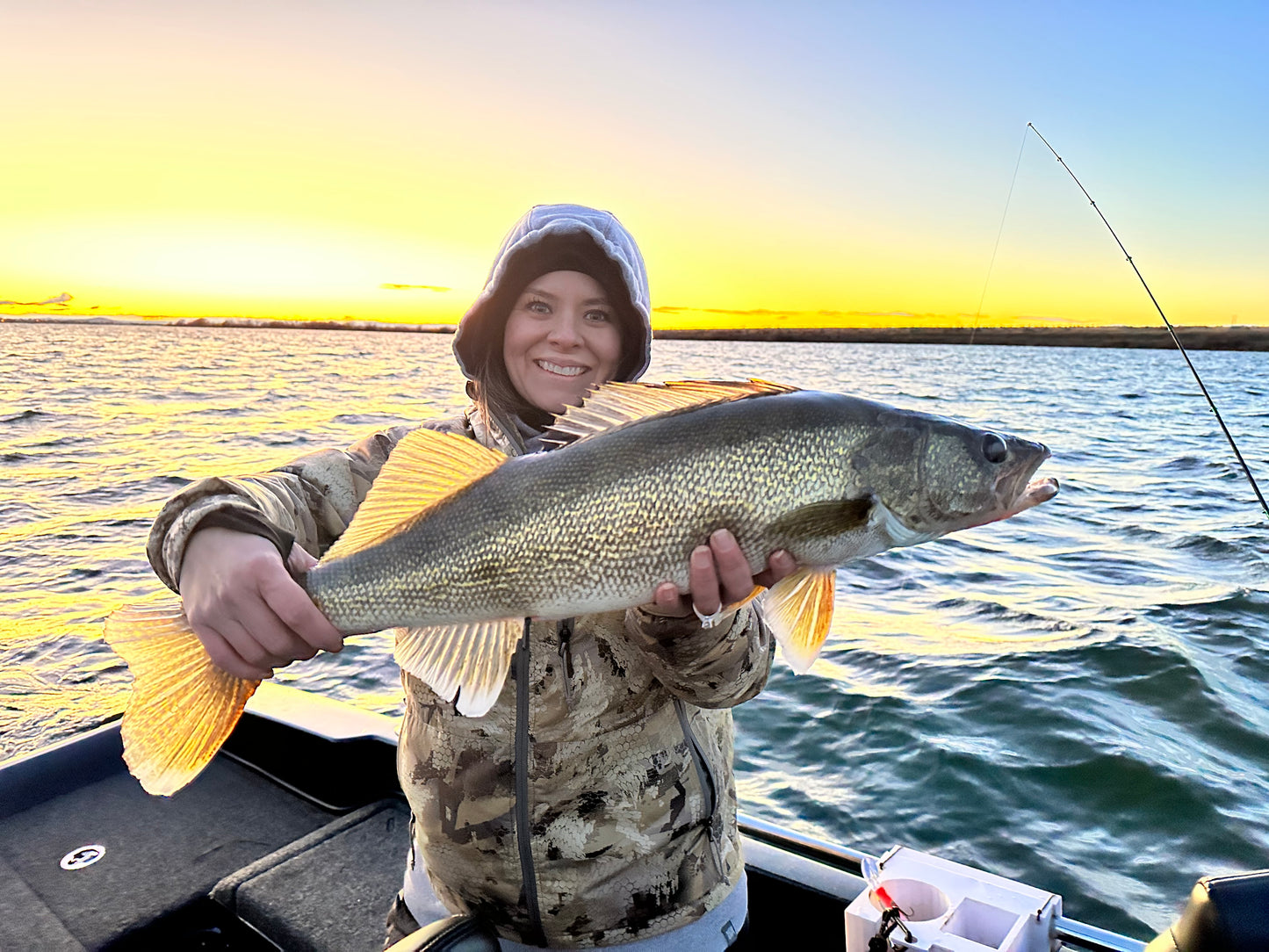 Columbia River Walleye Guided Trip