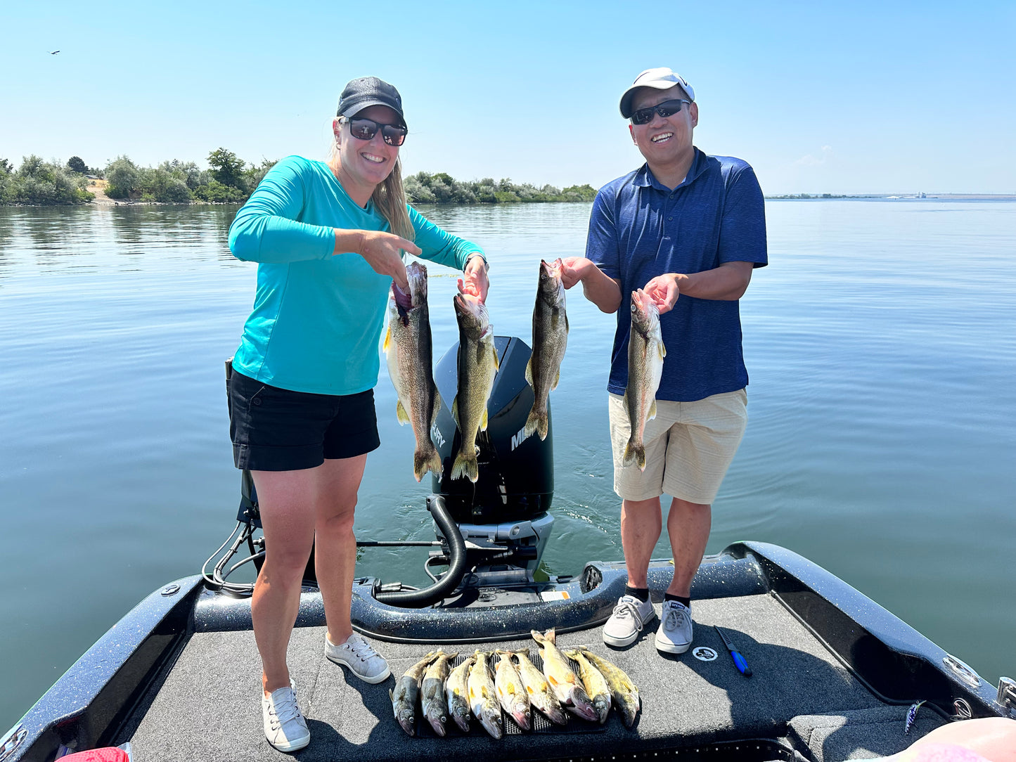 Columbia River Walleye Guided Trip