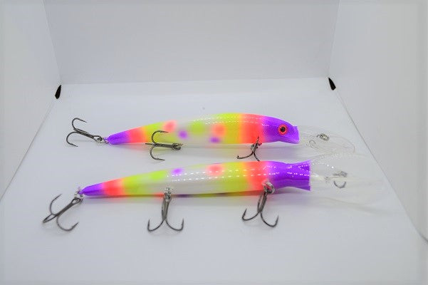 Bandit - Candy Corn - Vertical Jigs and Lures Custom Bandit Walleye Deep