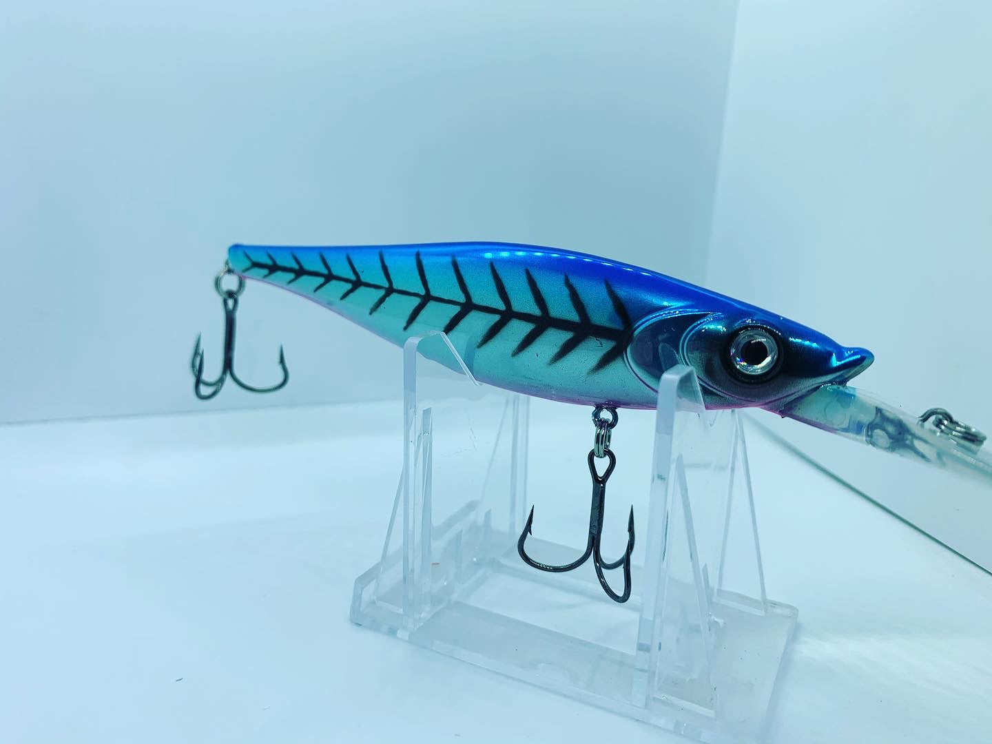 Walleye Nation Creations - Blue Herring - Vertical Jigs and Lures Custom WNC Reaper