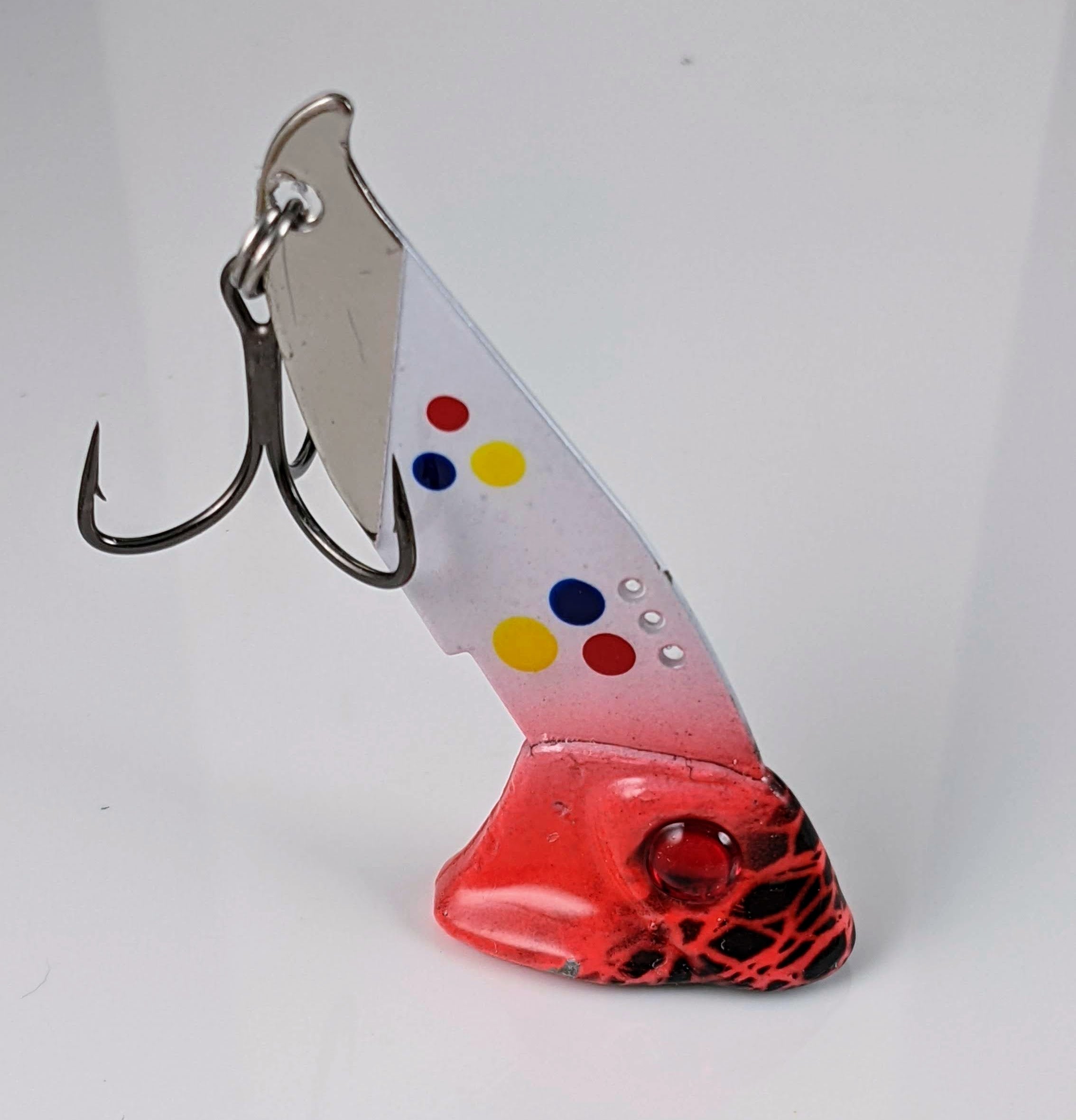 Vertical Minnow Blade Bait - Electric Eel - Glow Series