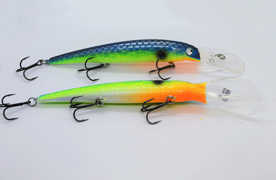 Custom Bandit Crankbait - Blue Curacao by Vertical Jigs and Lures
