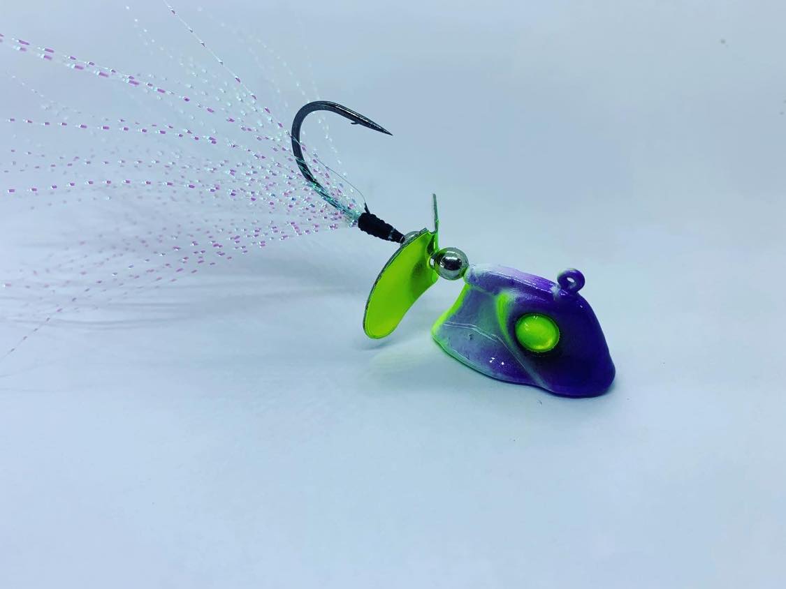 Jig Gallegianti Walleye 25 Esche Jig Galleggianti Per Walleye E Crappie - Misura 1/4 Oz, Amo N.2, Teste In Schiuma Jig Testa Galleggiante Walleye - Foto 9