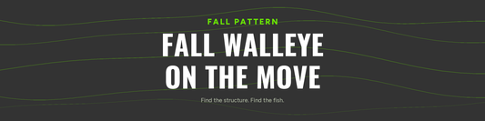 Fall Walleye Are on the Move — Vertical Jigs and Lures blog banner