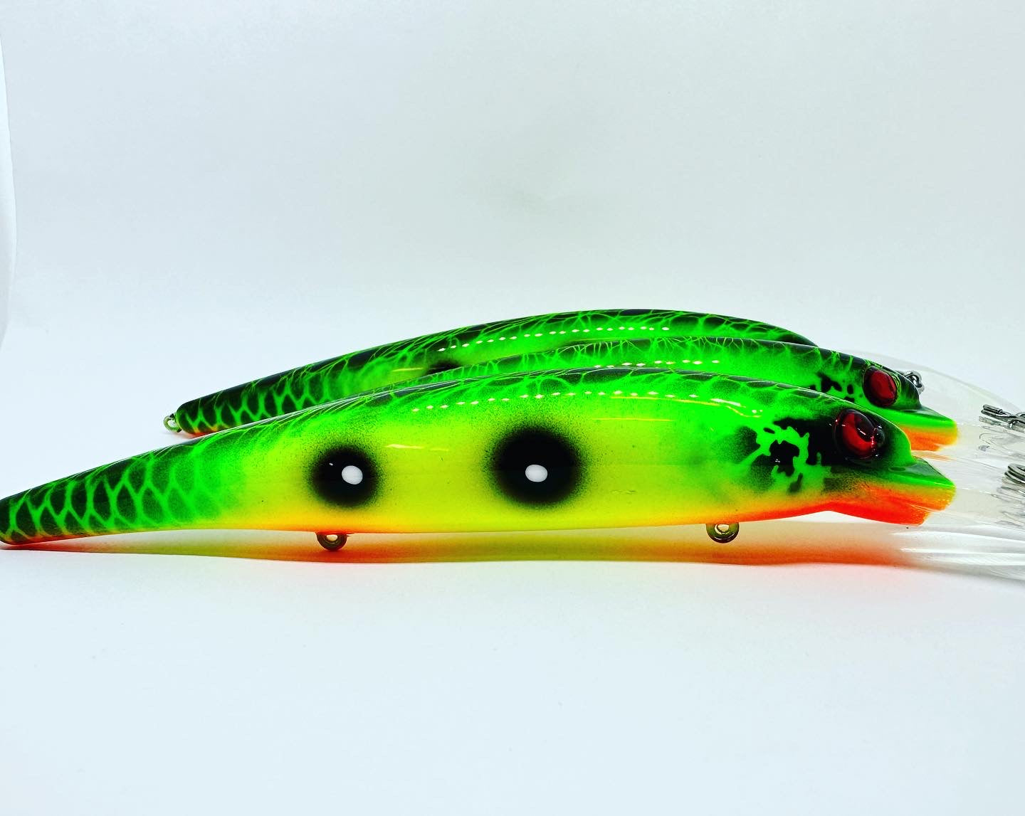 15g Wicked Watermelon Custom Painted S Crank Type Predator Lure