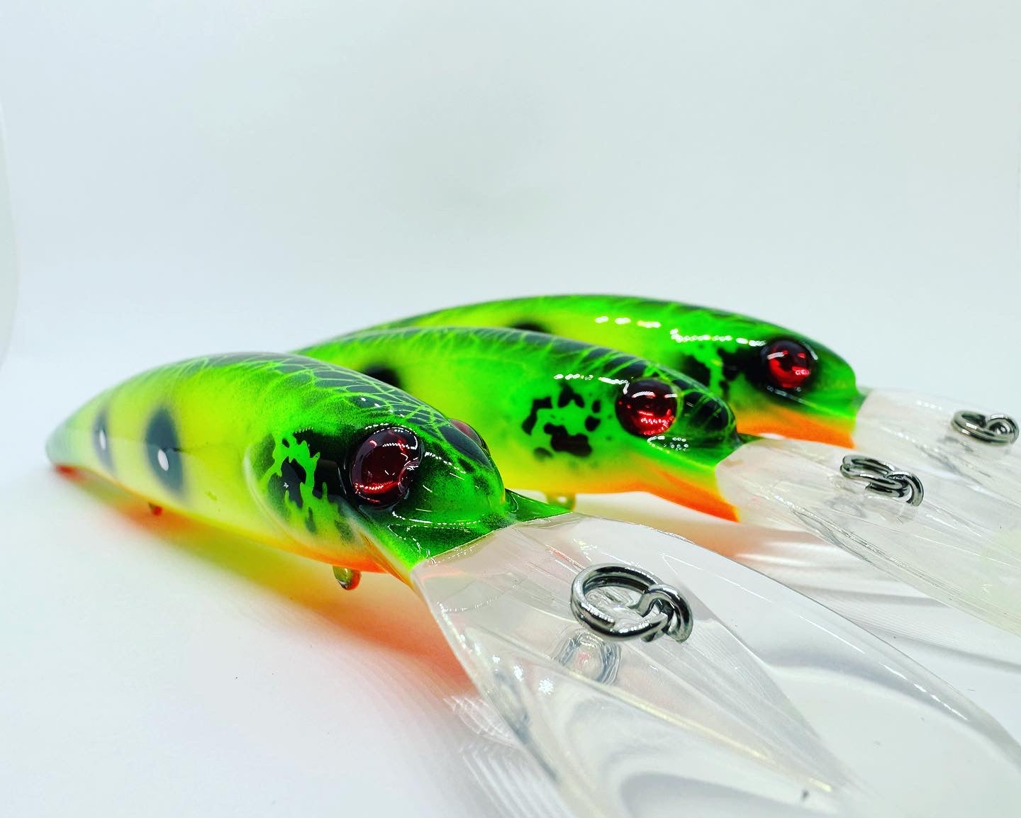 Custom Bandit Crankbait - Toxic Perch by Vertical Jigs and Lures