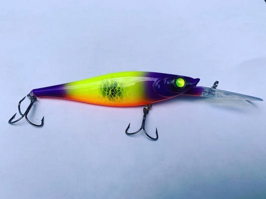 Walleye Nation Creations - UV Ghost - Vertical Jigs and Lures Custom WNC Reaper