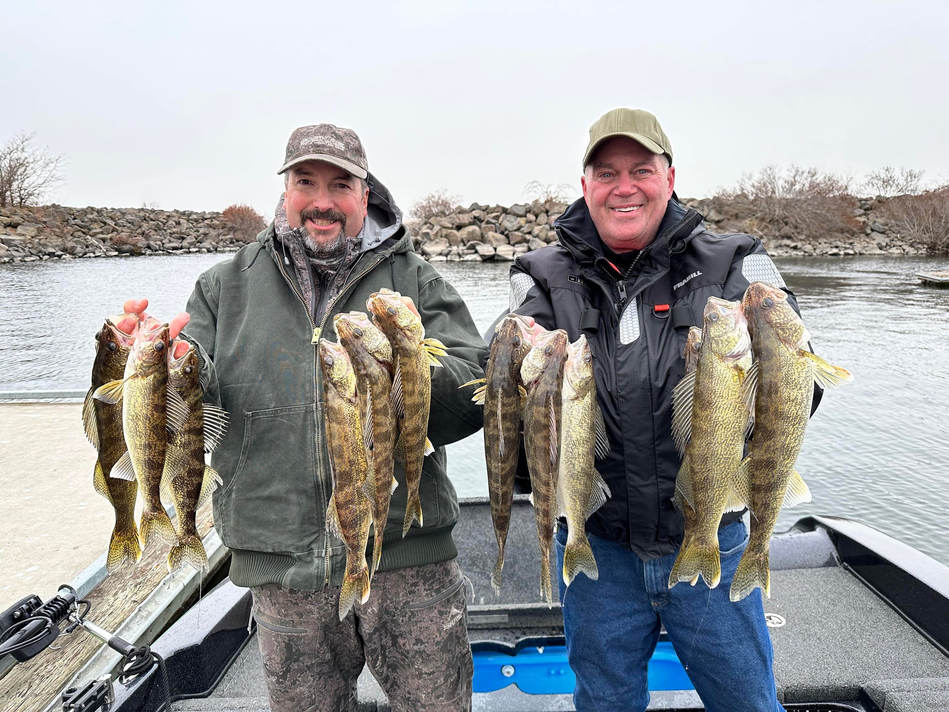 Columbia River Walleye Guided Trip – Vertical Jigs and Lures