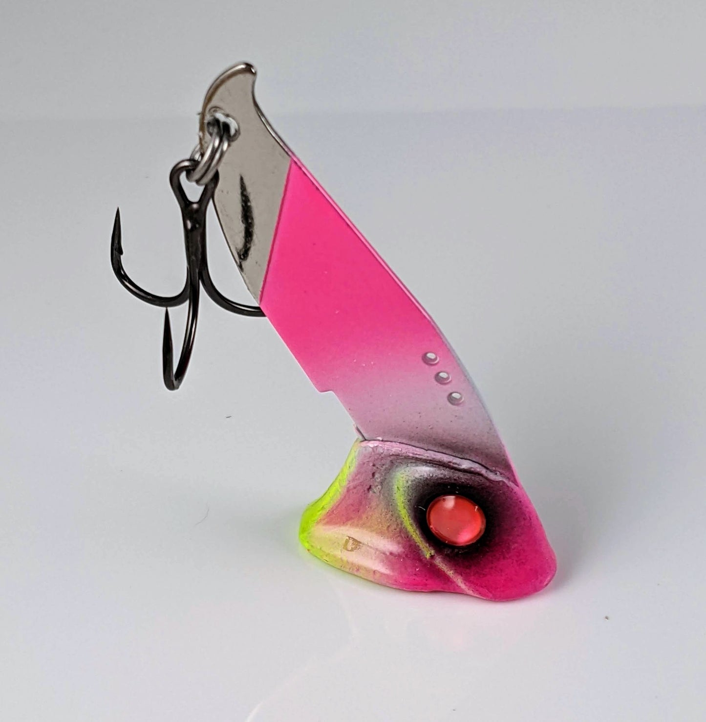 Vertical Jigs and Lures - Vertical Minnow Blade Bait - Lollipop - Vertical Jigs and Lures Custom Vertical Minnow