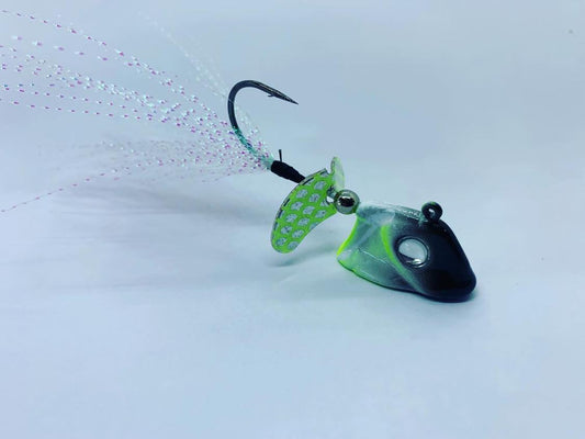 Vertical Jigs and Lures - Night Fury - Vertical Jigs and Lures Custom Ghost Jig