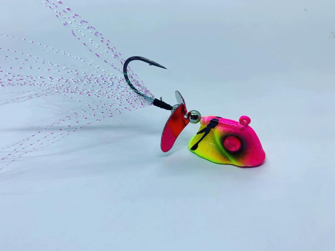 Vertical Jigs and Lures - Sunset - Vertical Jigs and Lures Custom Ghost Jig