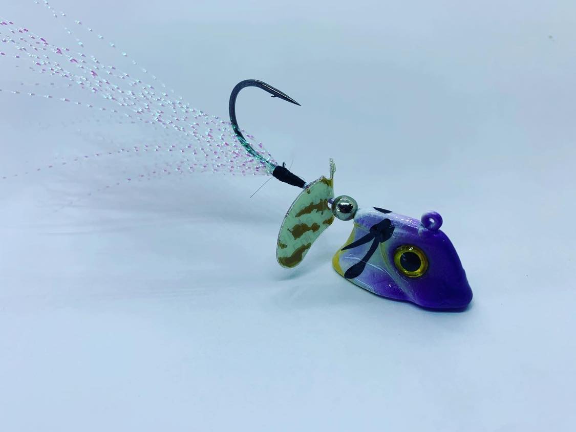 Vertical Jigs and Lures - Tiger King - Vertical Jigs and Lures Custom Ghost Jig